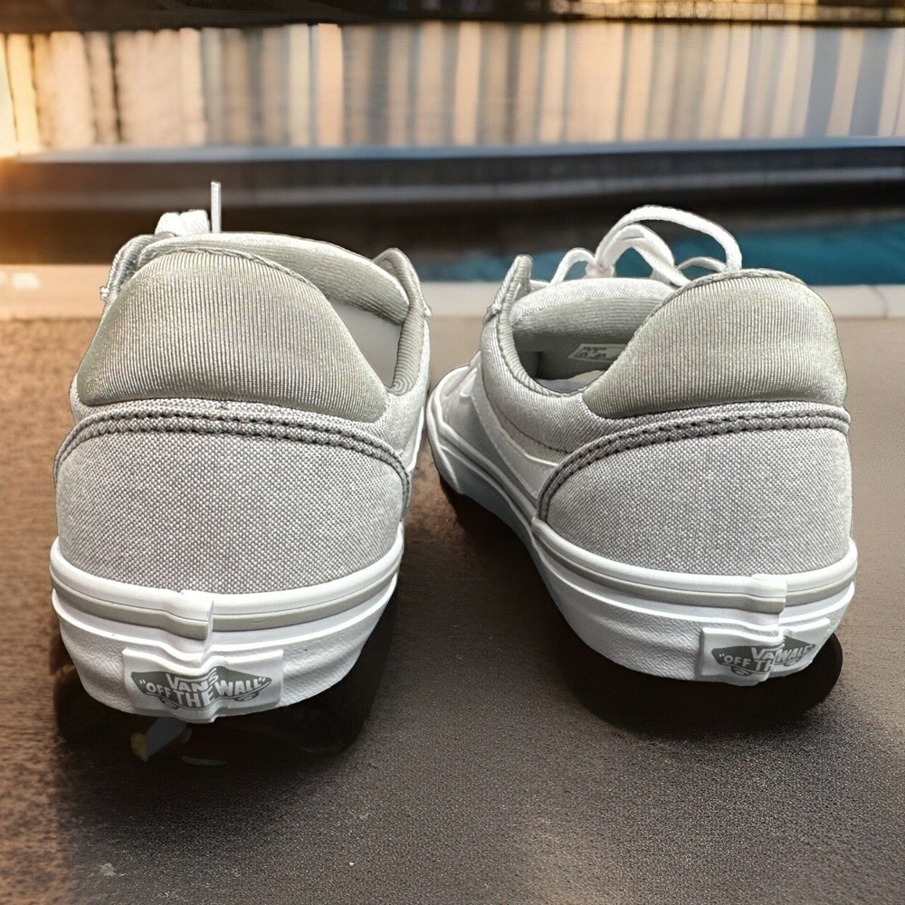 Vans Ward Deluxe Summer Canvas Grey - Women's 7.5 **NEW** - Picture 4 of 5